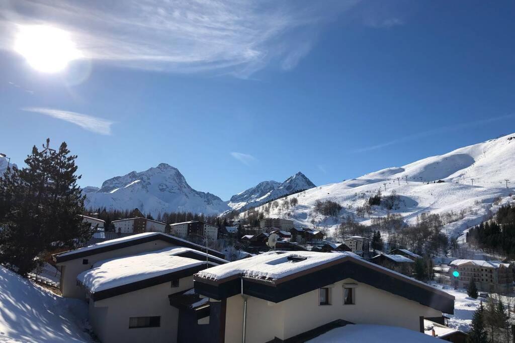 Petit Appartement Labellise Les 2 Alpes Residence Arc En Ciel Telesiege Petite Aiguille Les Deux Alpes Ngoại thất bức ảnh